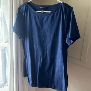 Long tall Sally size large short sleeve blue T-shirt